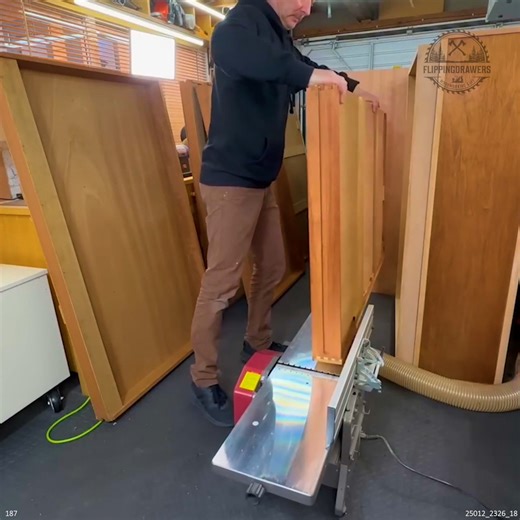 GIANT Filing Cabinet Restoration | Flipping Drawers