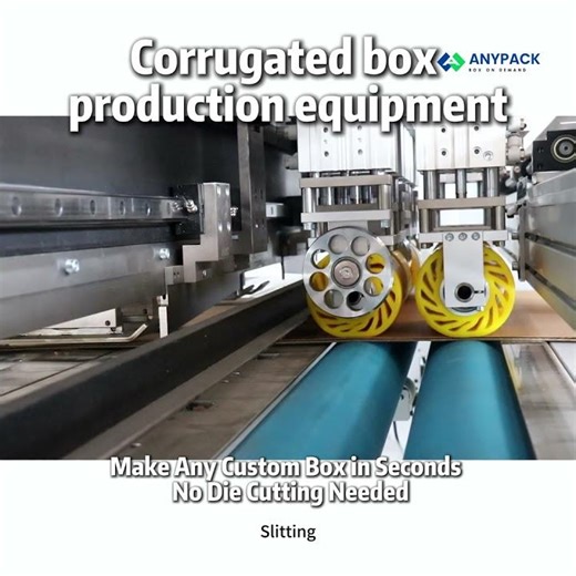 Corrugated box forming machine demonstration #corrugatedboxmaker