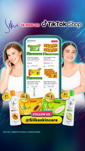 3.9K views · 65 reactions | You can now buy your favorite Silka products on Tiktok shop 李  Visit Silka’s Official Tiktok Page at mag-add to cart na! : https://bit.ly/43jWnJG #WalangDudaAlagangSilka #SilkaSkincare #AlagangSilka #Silka2023 | Silka | Facebook