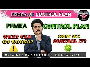 PFMEA vs Control Plan Explained | Real Example | APQP Quality Tools