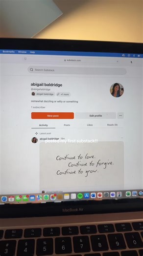 Exploring New Beginnings on Substack