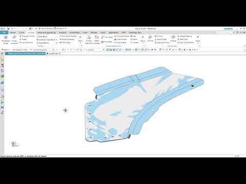 NX 12 - Flattening and forming