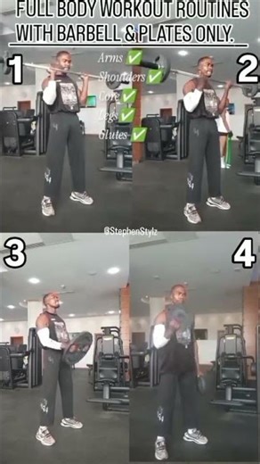 How to Build, Expand Your Muscles with Barbell Plates #fitness