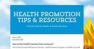 Health Promotion Tips & Resources