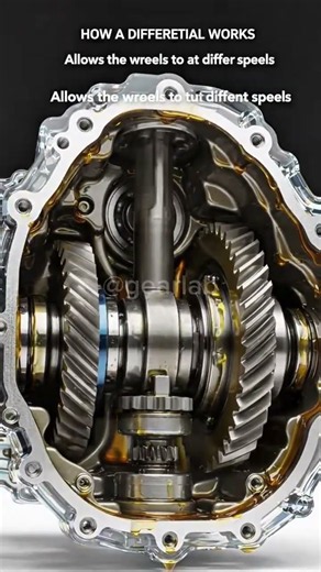 How a Car Differential Actually Works ⚙️