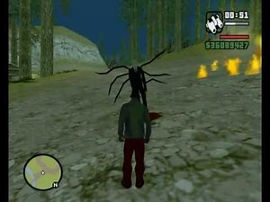 GTA San Andreas Slenderman MOD