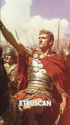Etruscan-Roman Wars – How Rome Conquered Its First Enemy #historyshorts #romanhistory #etruscans