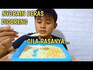 MAKAN BERAS BASMATI DIGORENG TERNYATA RASANYA BIKIN KETAGIHAN