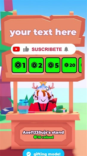 SUSCRÍBETE YA!!! #roblox #robux #robuxgratis #shorts #plsdonate