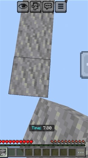Moon walk in Minecraft PE.....