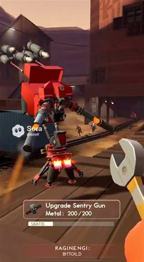 How to Upgrade Your Sentry in Team Fortress 2