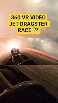 jet powered dragster drag race 360 degree vr video