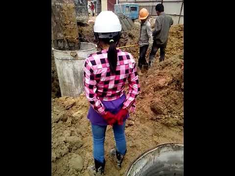 How to install casing (Bored pile)