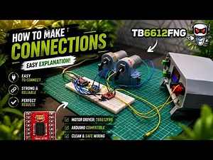 | Stop Using L298N! | Use TB6612FNG with ESP32 | (Full Guide + wiring ) pins explained | #Electronic