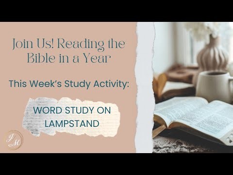 Lampstand Word Study