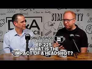 Small Business Coffee Break: What is The Impact of a Headshot?