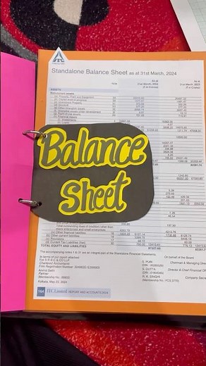 ITC ltd. Project class 12th 2024-2025✨#accountancy #accountancy12 #cbsepracticals #projectfile