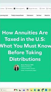 Are Annuity Gains Withdrawn First