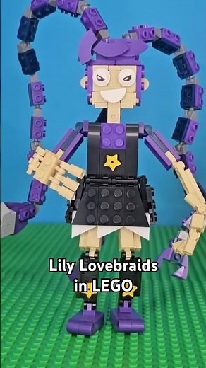 I built LILY LOVEBRAIDS in LEGO 💜 (Poppy Playtime)