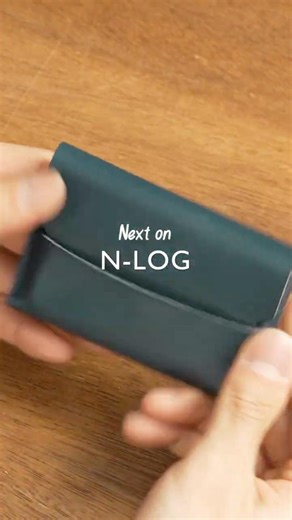 Making a Minimalist Horizontal Wallet 🛠️ #shorts #leathercraft