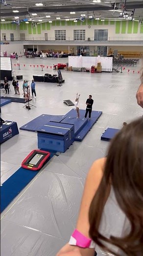 Level 3 Gymnastics Vault routine🥇State Meet✨Score 9.850 #gymnast #vault