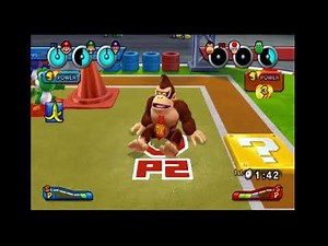 Mario Sports Mix: Dodgeball Toad Park 2 Player 60fps