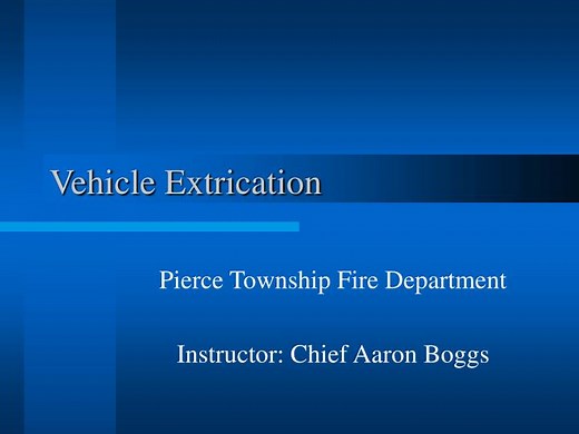 Vehicle Extrication - SlideServe