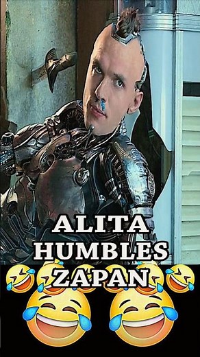 Alita humbles Zapan 😂🤣😂 (2019) Alita: Battle Angel