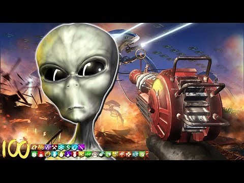 INCREDIBLE "ALIEN INVASION" ZOMBIES MAP!