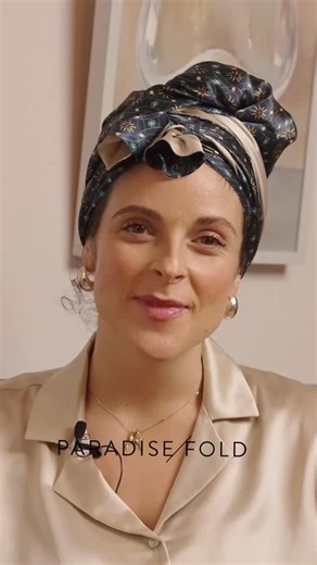 Paradisefold | Watch Marisa as she shows us, step by step, how to style her Paradisefold - quick, easy, and comfy! She loves how it keeps her curls silky,... | Instagram