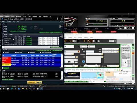 THETIS / HERMES LITE2, GUARDA COSA PUO' FARE ABBINATO AI SOFTWARE LOG4OM E TCI BRIDGE. (anteprima)