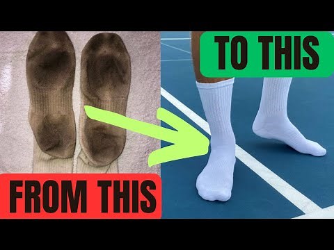 How to make white socks white again? #socks #laundry #wash #dyi