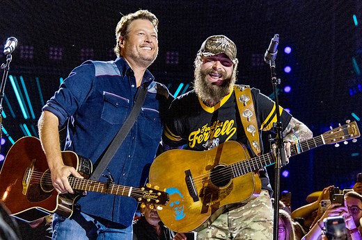 Blake Shelton & Post Malone Sound So Smooth Together on Their Country Duet