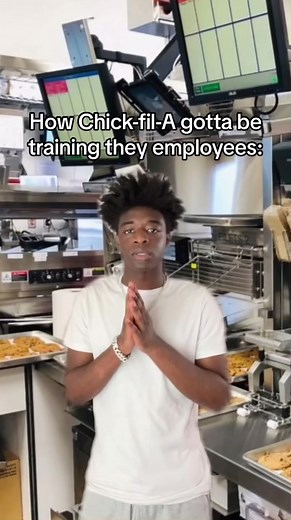 Chick-fil-A workers be hustlin mane. And I realized this when I went and got food during rush hour the lines be LONG ASL. Not to mention the drive through workers be out there no matter the weather. 💀 #fyp
