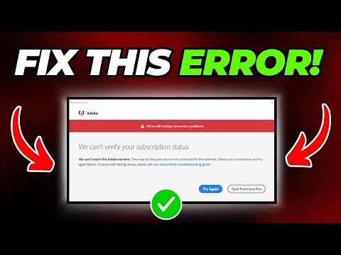 How to fix we cant verify your subscription status - Full Guide