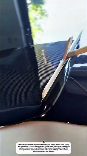 Amazing Car Detailing Tool | Fast Water Blade Cleaning for a Mirror Gloss Finish