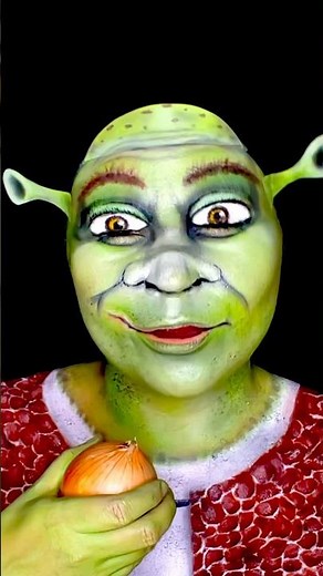 HEY NOW, YOU’RE AN ALL STAR 🌟💚 #SHREK Makeup Transformation #shrekmakeup #makeuptutorial #shrek5