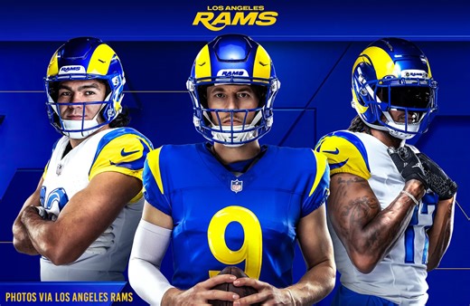 Los Angeles Rams Unveil New Uniform Set, Tweak Primary Logo for 2026