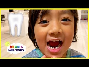 Ryan lost his first tooth   Money Surprise from the Tooth Fairy!!! - Videos For Kids