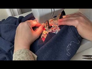8 Pointed Star Patchwork Sweatshirt Tutorial