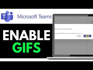 How to Enable GIFs on Microsoft Teams 2025 (Best Way!)