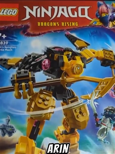 Arin's Spinjitzu Battle Machine - Lego Ninjago Adventure