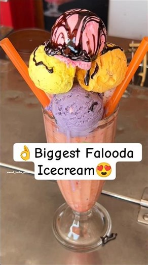 Only $0.80 Summer Special Falooda Icecream in Kolkata