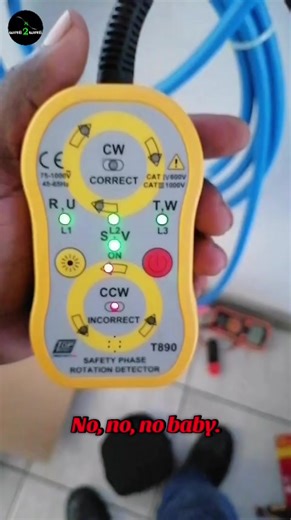 Ensure Correct Phase Rotation for 3-Phase Motors