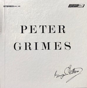 Benjamin Britten - Peter Grimes