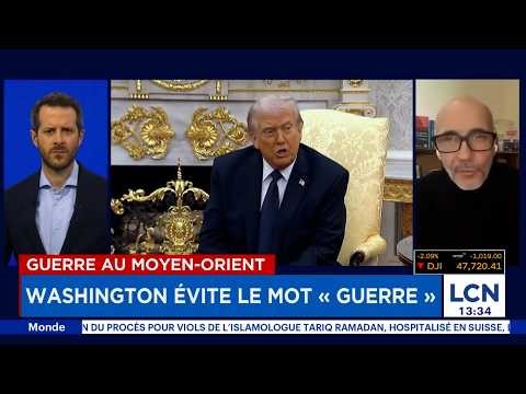 Conflit au Moyen-Orient: Trump évite le mot «guerre», voici pourquoi