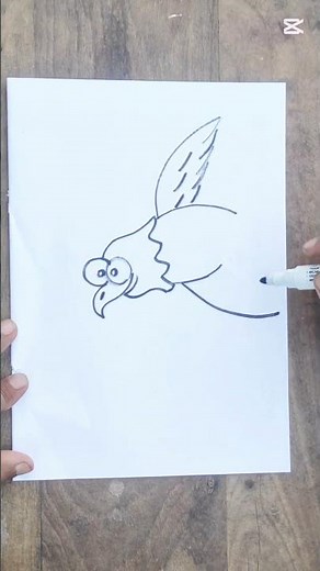 #How to draw a falcon for kids/falcon Easy Draw Tutorial#သိမ်းငှက်