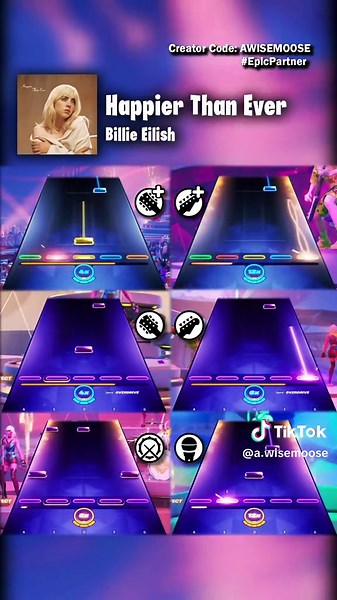 Billie Eilish 'Happier Than Ever' Fortnite Festival 04/23/24