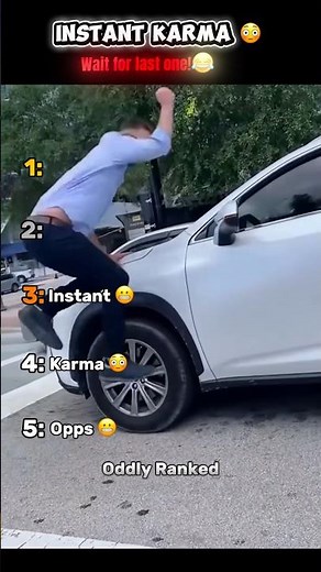Top 5 Instant Karma Moments 😳 (Wait for #1) #shorts