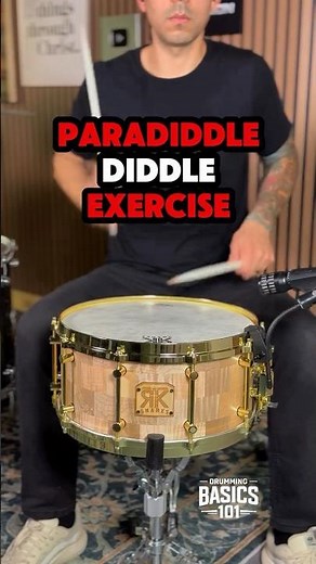 Paradiddle-Diddle Exercise